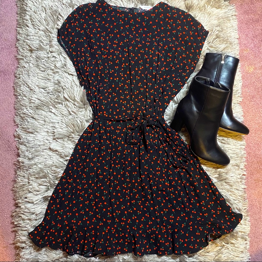 🍒 Cherry Dot Dress